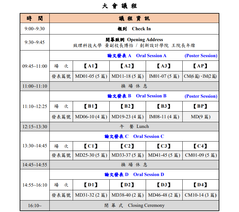 2021議程